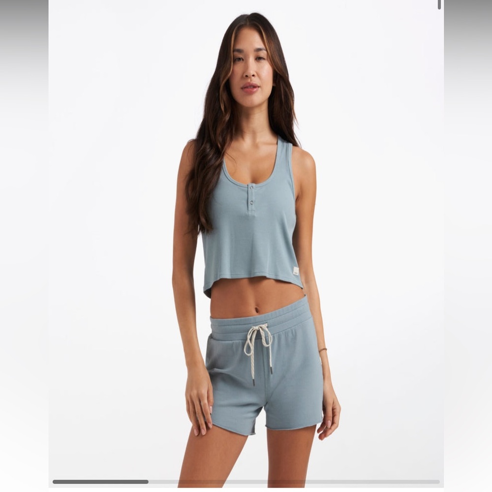 Vuori Light Blue Tank Top